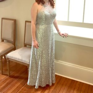 Jenny Yoo gorgeous lace bridesmaid gown